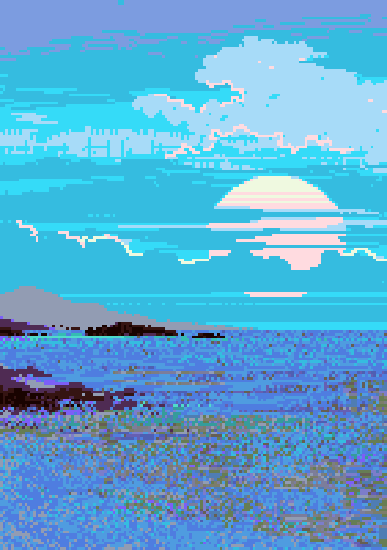 Cyan Sea