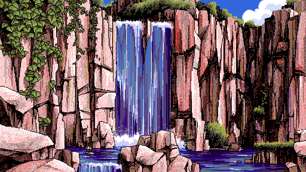 Cliff Waterfall