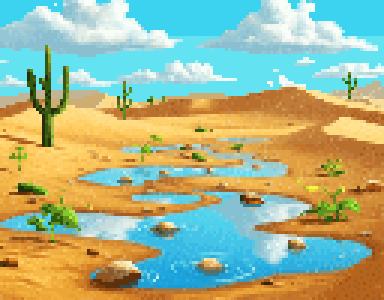 Desert Puddle