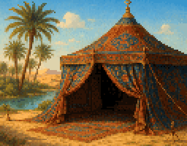 Desert Tent Empty