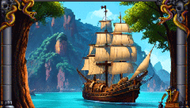 Ship on the Island